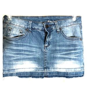 Sexy denim Mini skirt